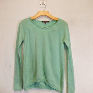 Comptoir Des Cotonniers Sweater Womens Medium‎ Cashmere Knit Pullover Blue Light